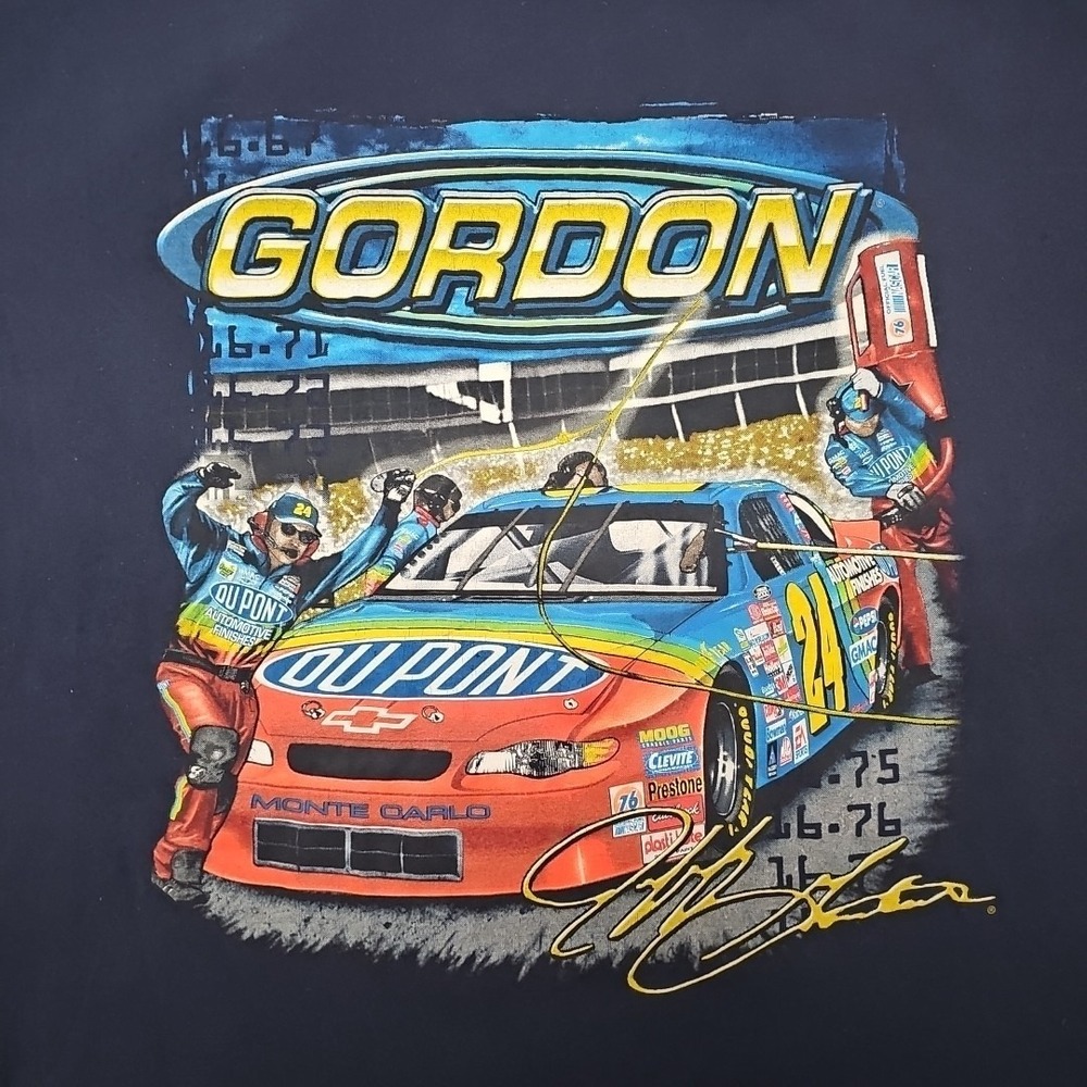 Vintage 2000 Jeff Gordon All Over Print‎ NASCAR Chase Authentics XXL